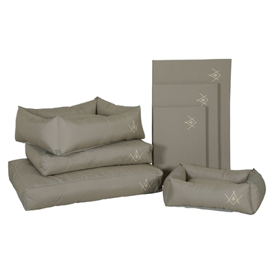 Zolux Hundeschlafplatz 4 Seasons, Wasserabweisendes Polyester, Eckig, Khaki
