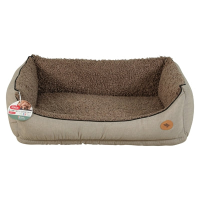 Zolux Hundekorb Billy, Eckig, Aus Recyclingmaterial, Braun