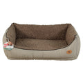 Zolux Hundekorb Billy, Eckig, Aus Recyclingmaterial, Braun