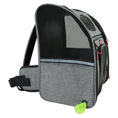 Zolux Katzentasche Rucksack Maximal 8 Kg Grau / Schwarz 30 × 25,5 × 42 Cm